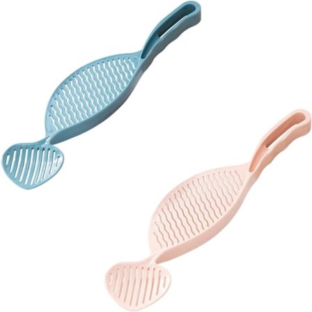 2-pack Rissköljare Köksredskap Redskap Risdränerare Tvätt Vattenfilter Avskärmningsverktyg Matsilar för Sushitillverkning Druvor Bönor Grönsaker