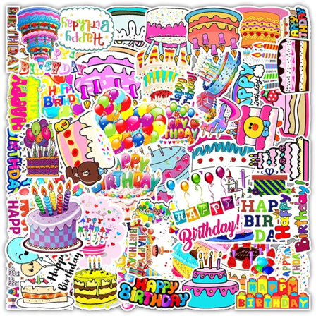 100 kpl Super Mario -tarroja vesipulloille OBirthday-50