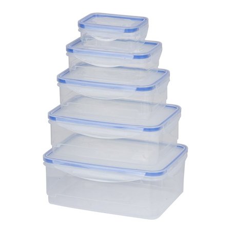 Matlådeset med tätslutande lock – 5-pack