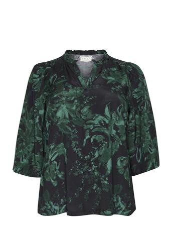 Kcmina Blouse Black Kaffe Curve