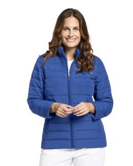 Quiltet letvægtsjakke Blå - 46 - Åshild