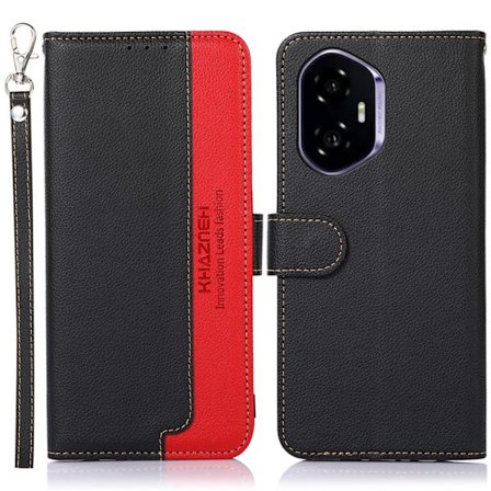 KHAZNEH puhelimen kansi Honor 400 5G - Musta/Punainen