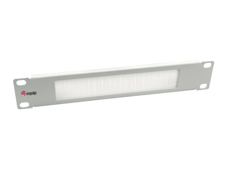 Equip 10" Brush Panel 1U, Light Grey