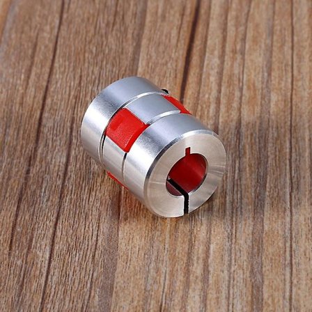 8mm X 12mm Fleksibel Blomme Aksel Kobling Cnc Trinmotor Encoder Kobling