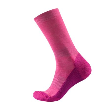 Devold Multi Medium Woman Sock Women everyday socks Pink 35-37