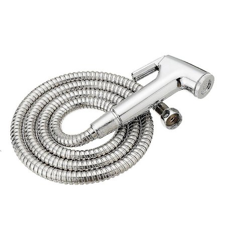 Handhold Toilet Bidet Shower Head Sprayer And 1.5m Stainless Steel Hose