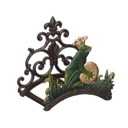 Slangeholder Støbejern – Frog Design, Vægmontering