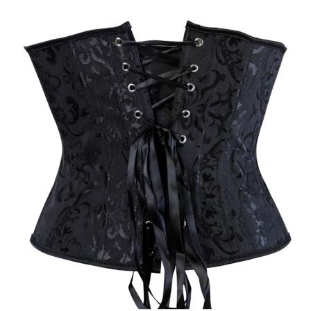 Klesplagg for kroppsshaping for kvinner, stramt korsett, jacquardstoff, hoftebelte for stramming av magen black XXXXL