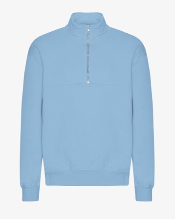 Organic Quarter Zip - Seaside Blue - Male - XS