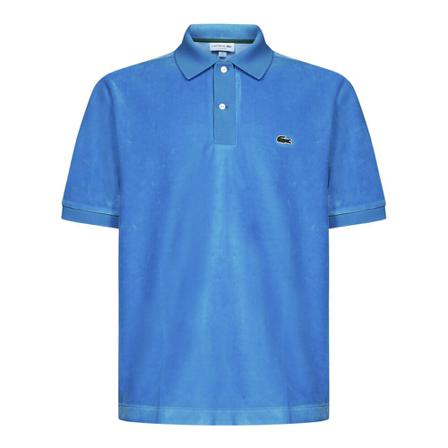 Lacoste, T-Shirts Blauw, Heren, Maat:L