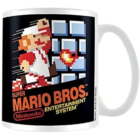 Super Mario NES Cover Mug En Storlek Flerfärgad