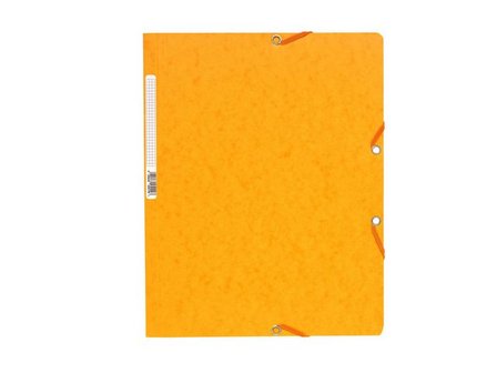 Exacompta Gummibandsmapp A4 gul - Lyreco - Kontorsmaterial - Mappar och plastfickor - Gummibandsmappar 3-klaff - Kartong