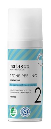 3 for 2 - Matas Striber T-Zone Peeling til Uren Hud Uden Parfume 50 ml, Skincare, Ansigtspleje, Uren Hud