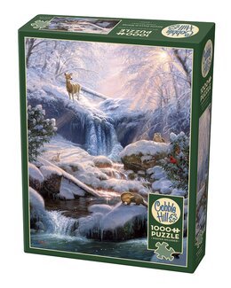 Puzzle Mystic Falls Winter 1000 Teile - Cobble Hill