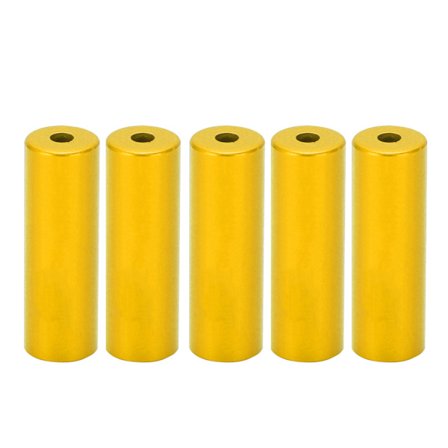 Växelvajerhölje i aluminiumlegering för 4 mm växelvajrar, ändhylsor, tillbehör, guld