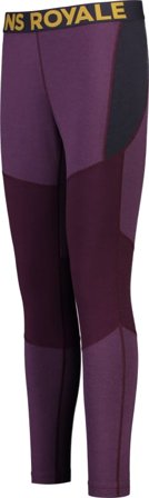 Mons Royale Women's Olympus Legging Women base layer trousers Purple S