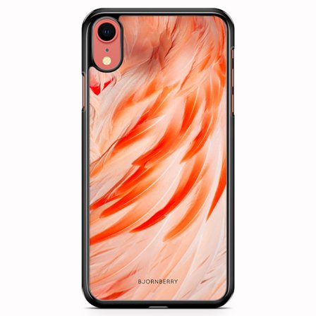 Bjornberry Skal iPhone XR - Flamingo Fjädrar