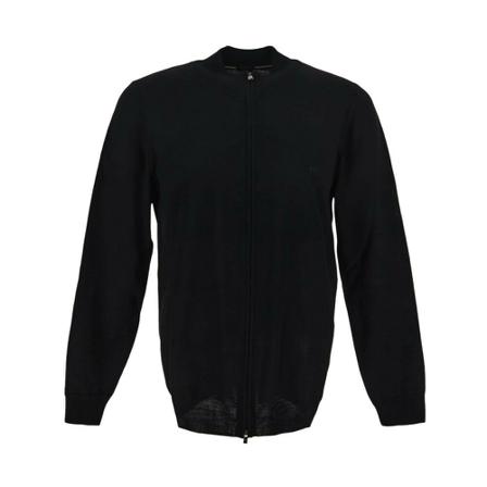 Hugo Boss, Zip-throughs Zwart, Heren, Maat:M