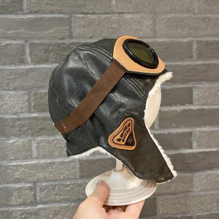 Vintervärm Pilotmössa För Barn Dark Green