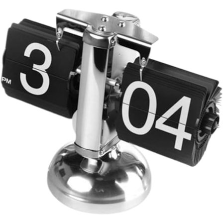 Retro Flip Down Ur Automatisk Digitalt Ur Automatisk Personsøger-X44-