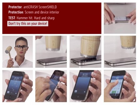 INSMAT AntiCrash - Skjermbeskyttelse - for Nokia 6.1