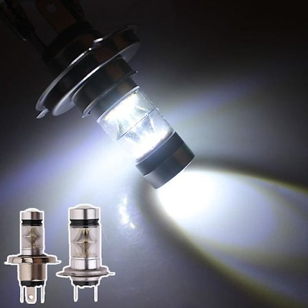 H4 H7 Auton Sumuvalot 100w 360 Astetta Superkirkas Matala Lämpötila Led Auton Päiväajovalot Sumuvalo Autotarvikkeet| |