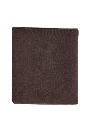 Premium Selection - Wool Knitted Scarf - Sjal & skjerf - Brun - One Size