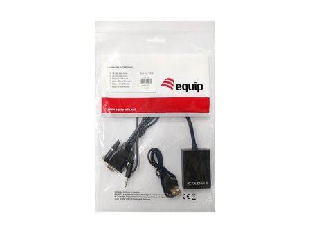 Equip Vga To Hdmi Adapter With Audio
