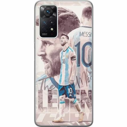 Xiaomi Redmi Note 11 Pro Genomskinligt Skal Messi