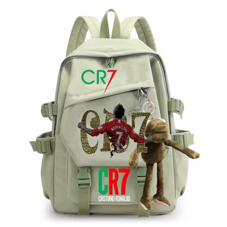 CR7 axelväska mode trend student enkel ryggsäck 19