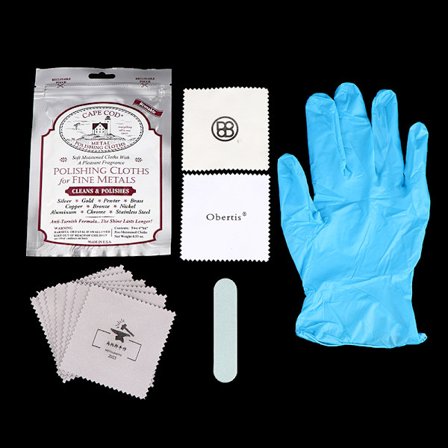 2:a/förpackning Rengör polerdukar Watch Smycken Ta bort repor