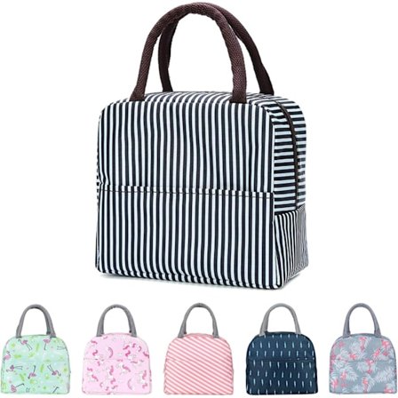 Lunch Bag Isolerad Tote Bag Lunch Box Återanvändbar Kylväska Lunch