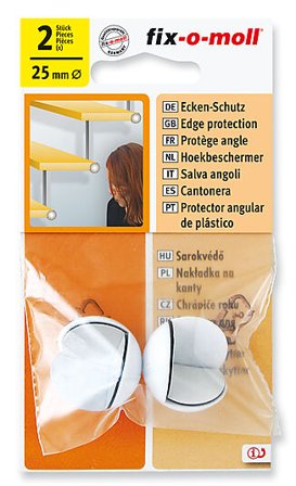 FIX-O-MOLL HJØRNEBESKYTTER HVIT 2232/01 2STK