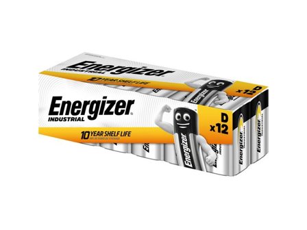 ENERGIZER Batteri Industrial D 12/fp - Lyreco - Kontorsmaskiner - Batterier - D