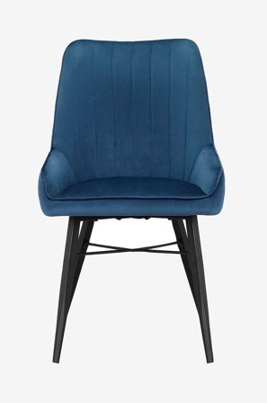 Loft24 - Spisestol Akita, 2 stk. - Blå - Stoler - Fra Homeroom