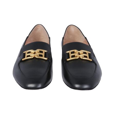 Bally Ellah Moccasins Sort, Dame Loafers, Størrelse: 40 EU