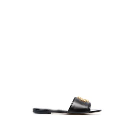 Tory Burch, Sandals Zwart, Dames, Maat:38 EU