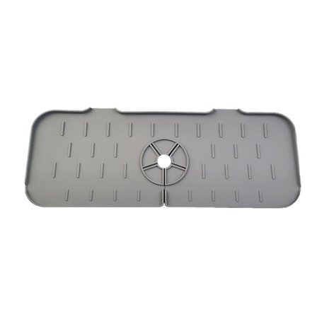 Kjøkkenvask Silikonmatte Oppvaskstativ Dryppfanger Skuff Ikke-skli