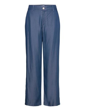 Viurla Hw Wide Pant Dbd/R Vila Blue