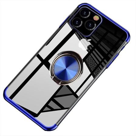 Stötdämpande Skal med Ringhållare - iPhone 11 Pro Max Röd