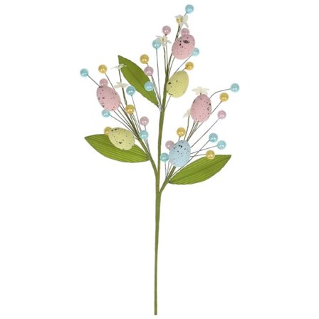 Påske Blomsterpynt Påskeæg Kviste Grene Kunstig Påske