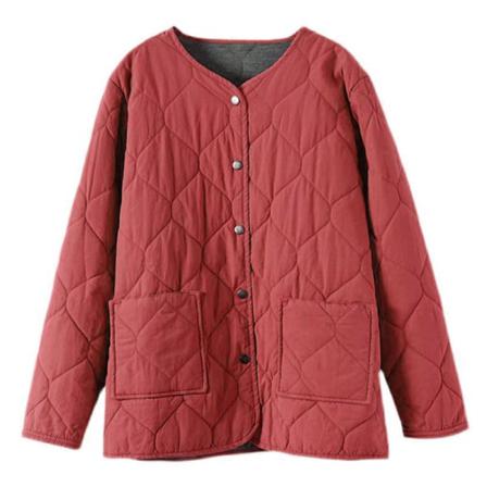 Kvinnor Vintage Enfärgad V-hals Trench Coats Coat Vanligt Ytterkläder