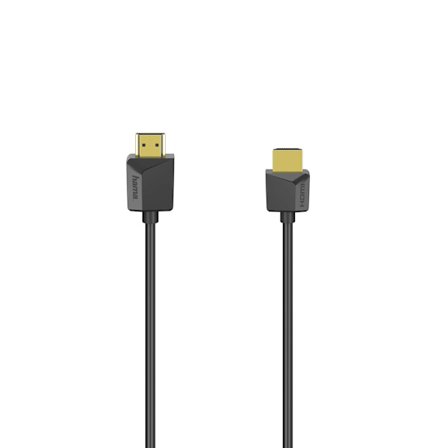Kabel HDMI Ethernet Flexislim Svart 3m