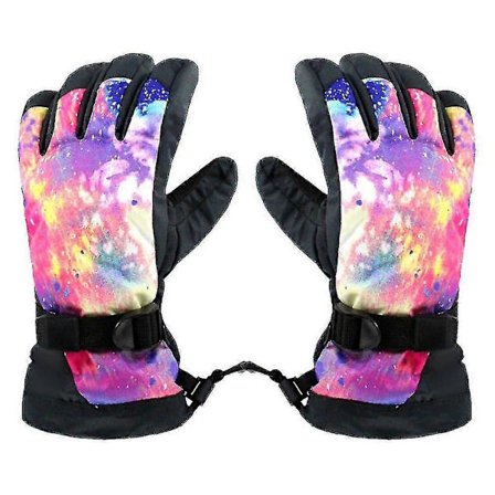 Vattentäta W-handskar Varma snöhandskar Skidhandskar Vantar Vindtäta