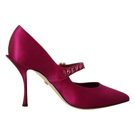 Dolce & Gabbana Mary Jane Pumps Pink, Dame, Størrelse: 39 EU