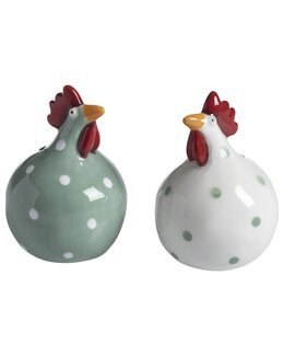 Salt og Pepper Høne Grønn 2-pk