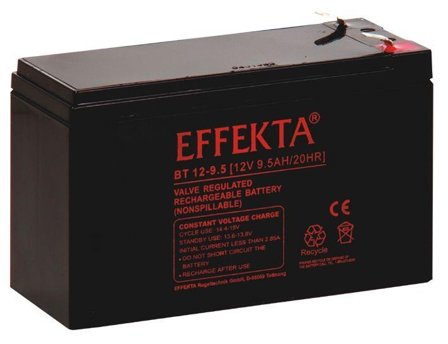 EFFEKTA zbh. Akku, 12V-9,5AH,