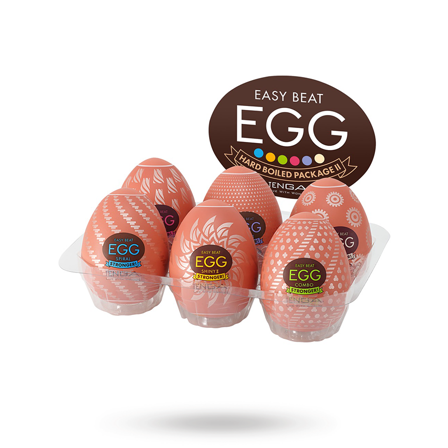 Egg Stronger Package 6-pack - Vuxen.se - Tenga ägg, runkägg, spinner masturbator, tenga spinner