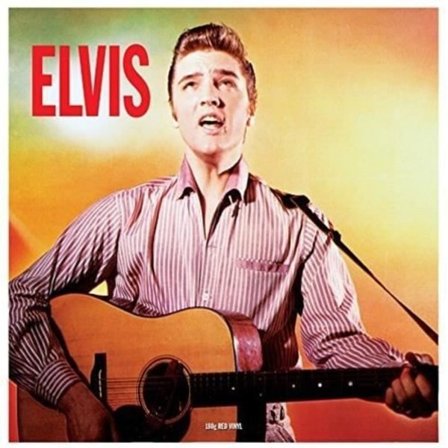 Rödfärgad vinyl - Elvis Presley - Elvis