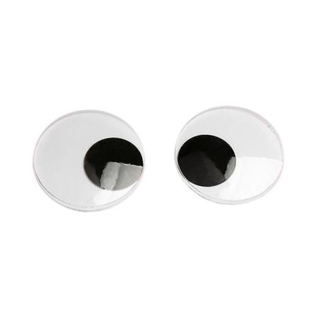 Jättimäiset itseliimautuvat Googly Wiggly -silmät 7,5/10/15,4 cm leluille, nukeille, tee-se-itse-töihin 7cm